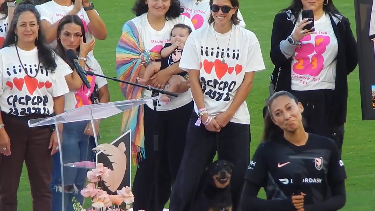 Christen Press Retirement Ceremony