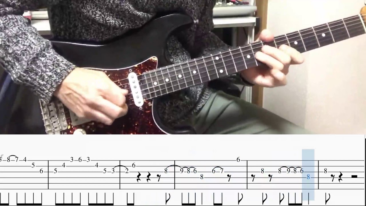 Everything  Matt Schofield Guitar Solo Cover TAB