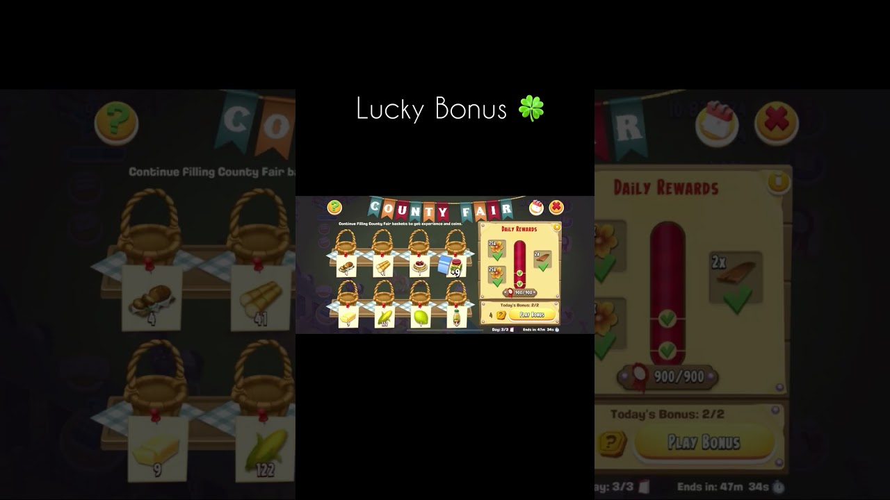 Lucky Bonus 🍀 Hay Day