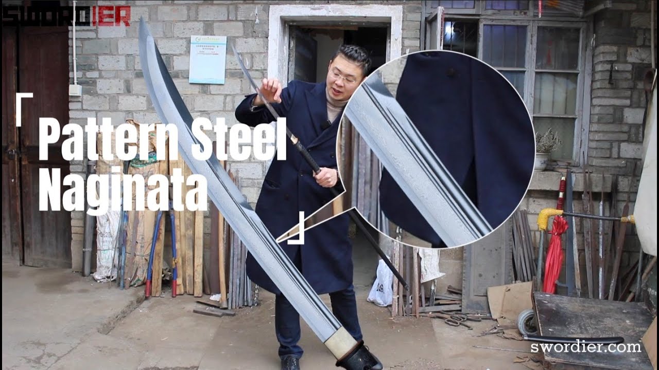 the Majesty of the Japanese Samurai Naginata | Exquisite Craftsmanship Revealed! #swordier #naginata