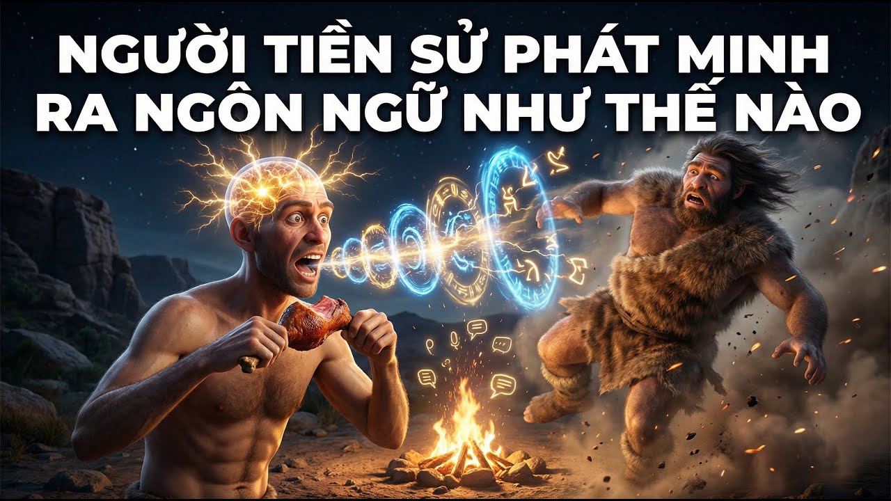 Tại Sao Loài Người Biết Nói? [BÍ MẬT] Từ  TIẾNG HÚ Đến [NGÔN NGỮ] Của Tổ Tiên