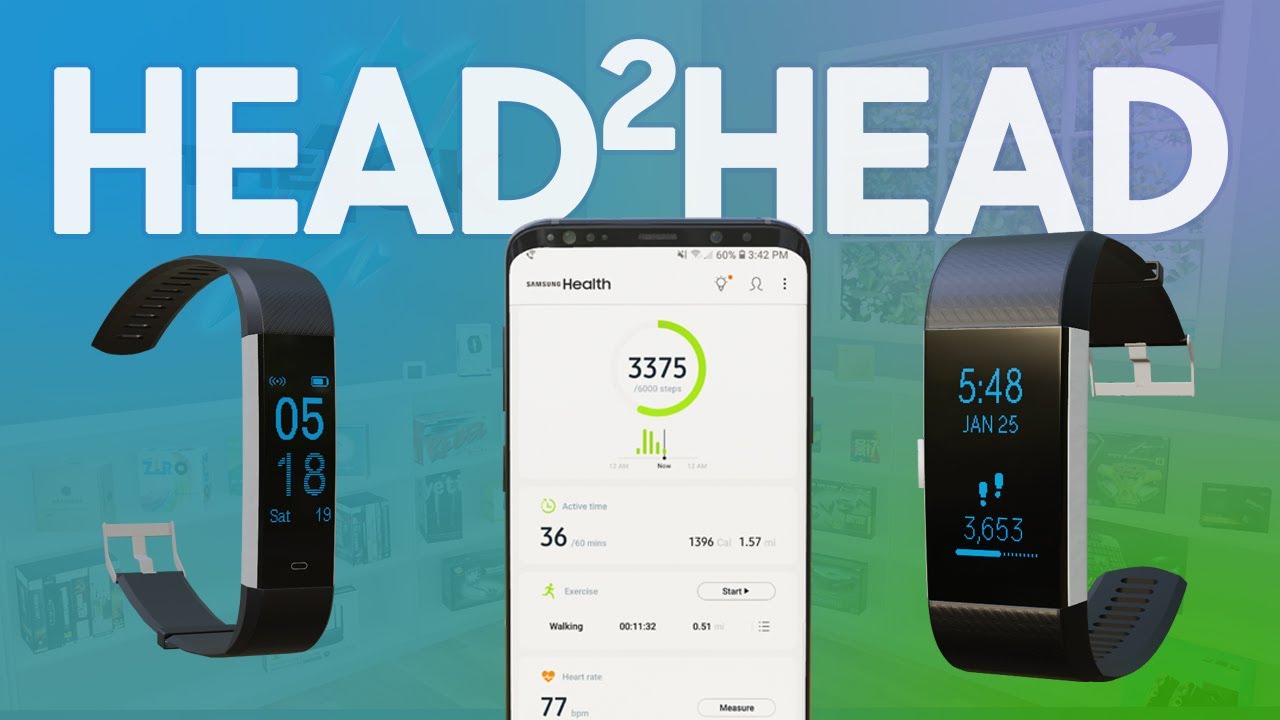 Fitbit vs Samsung App vs Letscom HR - Wearable Pedometer Comparison