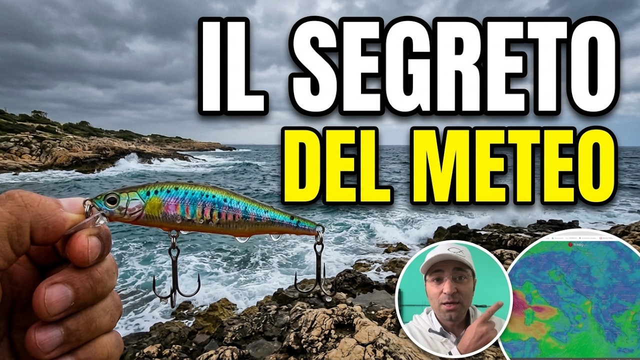 QUANDO ANDARE A PESCA SPINNING IN MARE? Analizziamo VENTO, MARE, SPOT, PREDATORE ed ESCA
