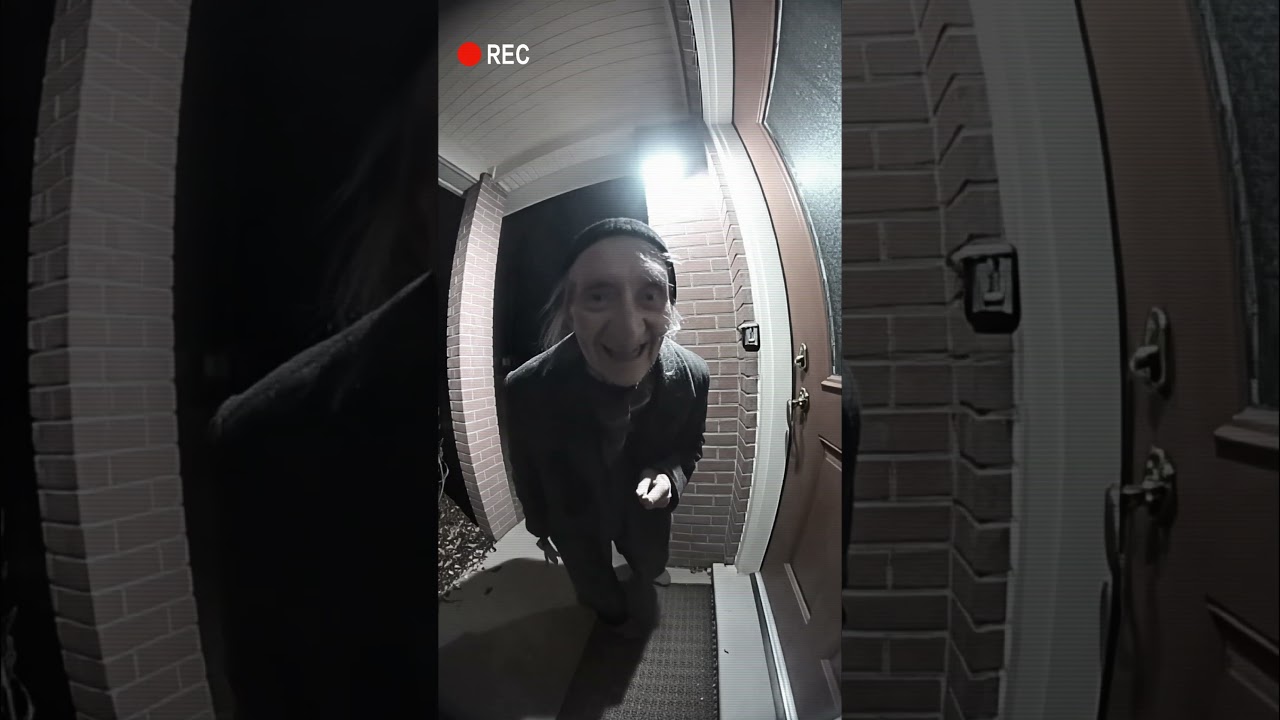 🚪😱 Une folle &agrave; ma porte&hellip; gla&ccedil;ant ! ❄️