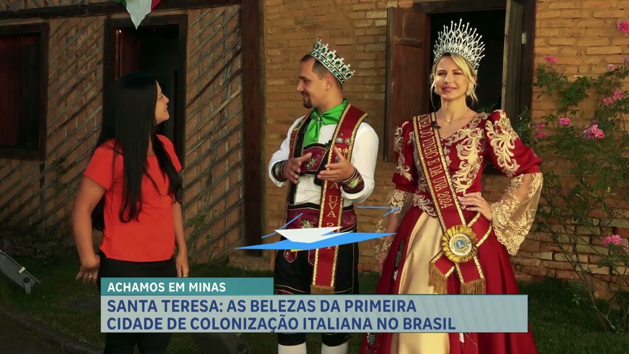 Achamos em Minas: conheça Santa Teresa (ES), primeira cidade de colonização italiana no Brasil