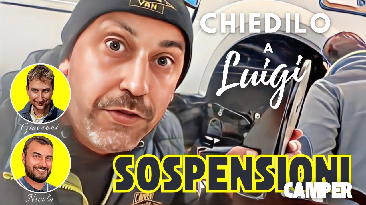 Cambio sospensioni camper anteriori e posteriori | CHIEDILO A LUIGI