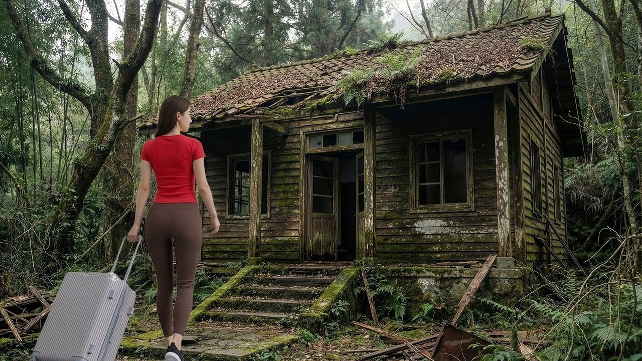 Time-lapse video: Young woman transforms dilapidated, abandoned houses into cozy, dream homes.!!!