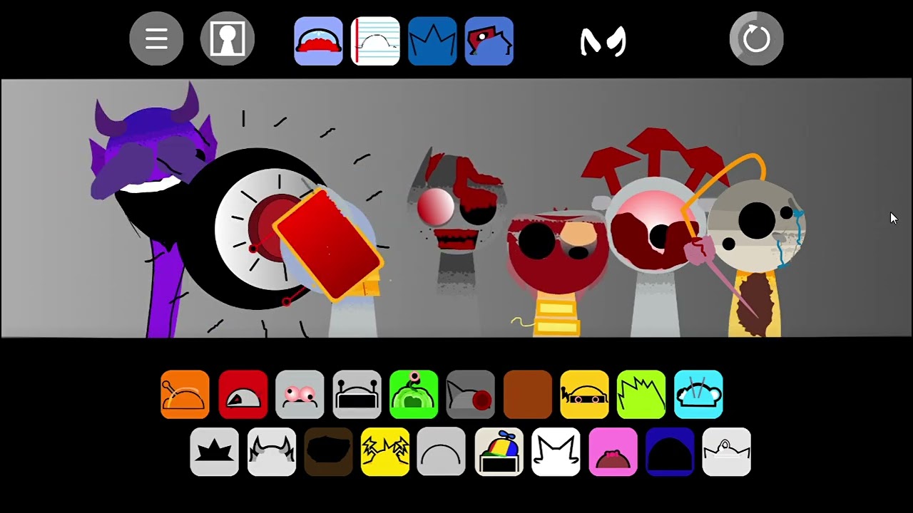 Playing sprunki retake phase 5 that i made!