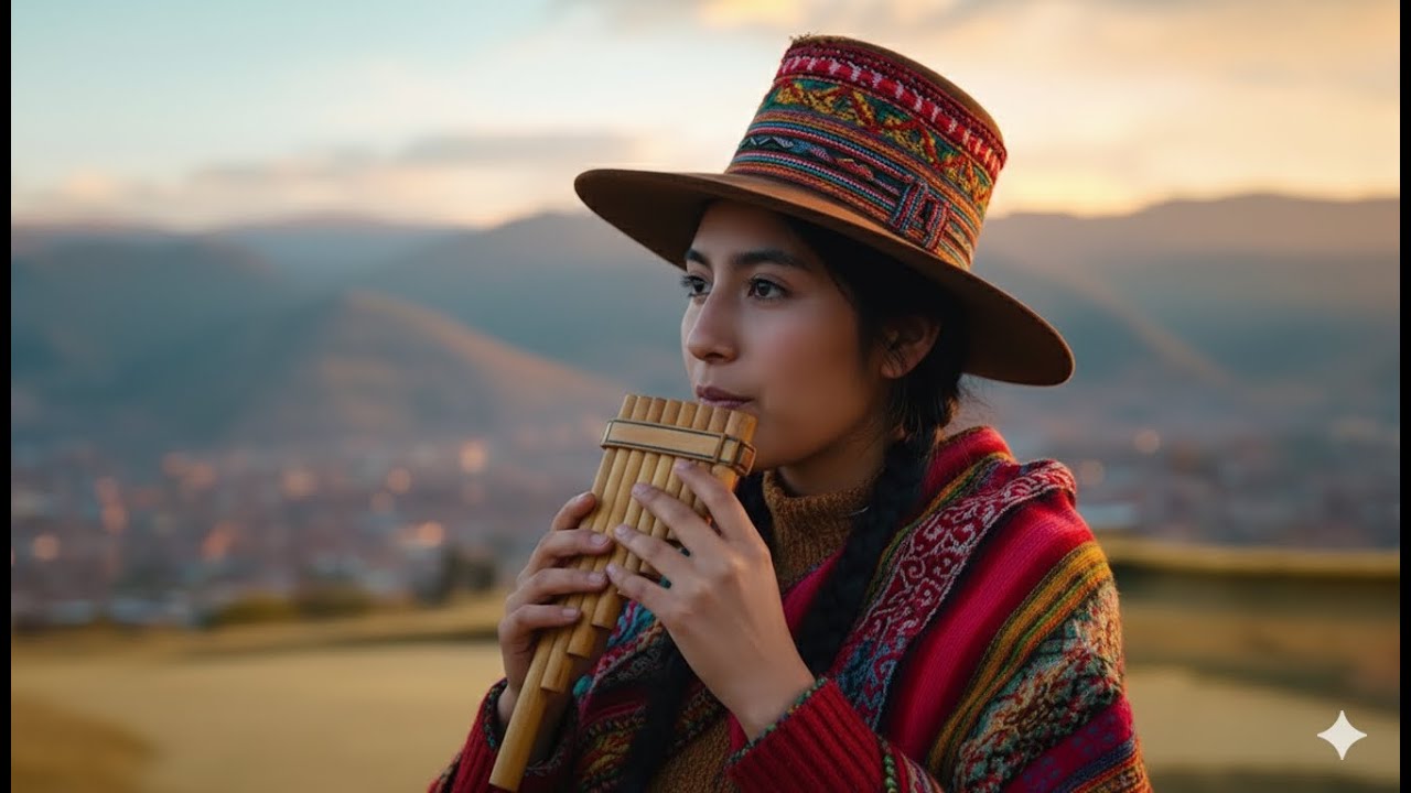 🌄 Música Andina 🎶 Panflute, Quena y Charango para Relajación🌄🎶