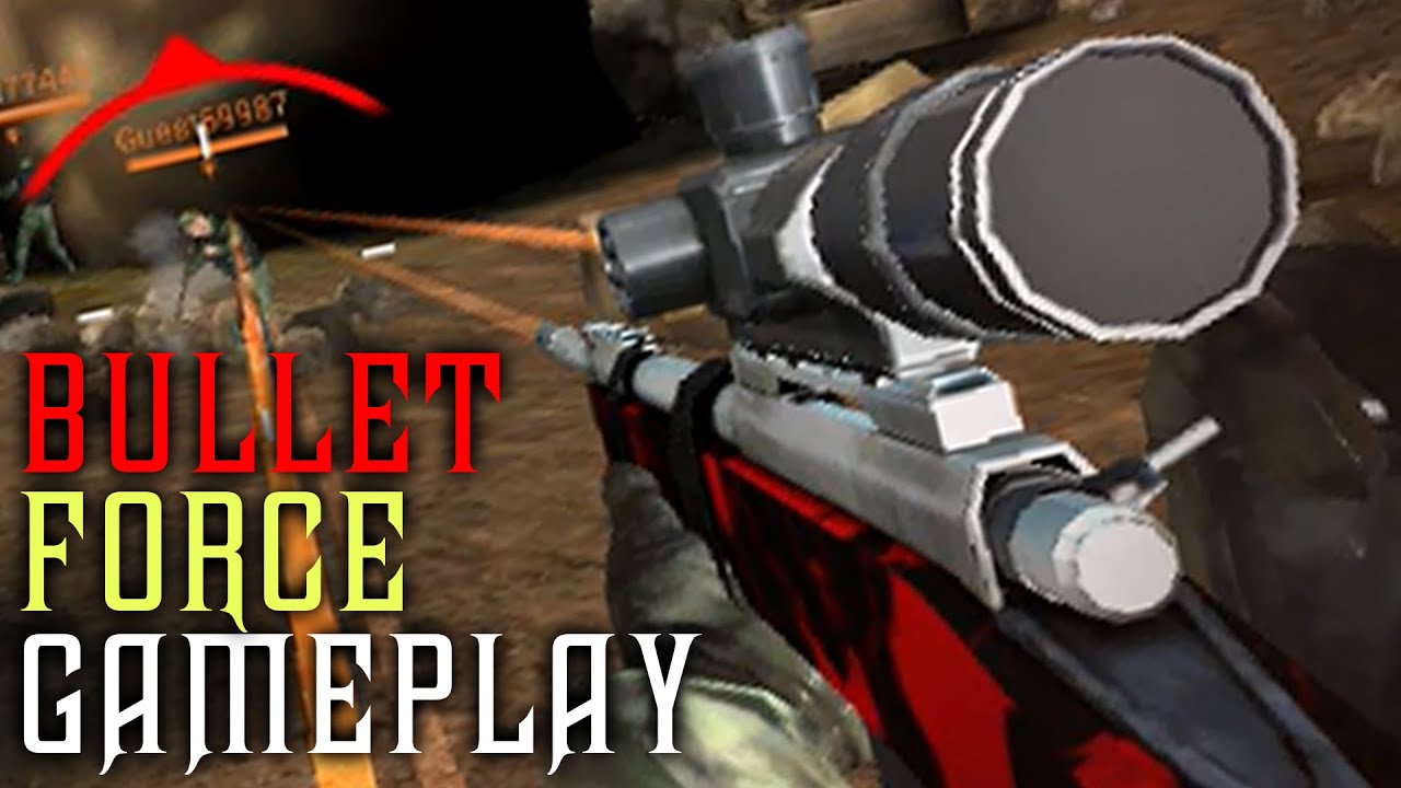 Bullet Force Beta PC Sniper Gameplay! HD!