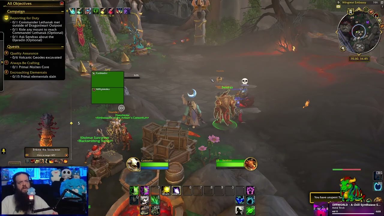 Part 1, Helping Radio level in preparation for Midnight! | Druid | US: Proudmoore/Area52