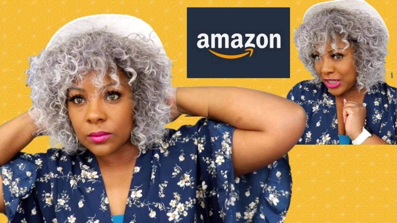 $23 | FUN, FLIRTY, STYLISH | AMAZON WIG | KALYSS HAIR | GREY WIG SERIES | BEAUTIEBYMARK