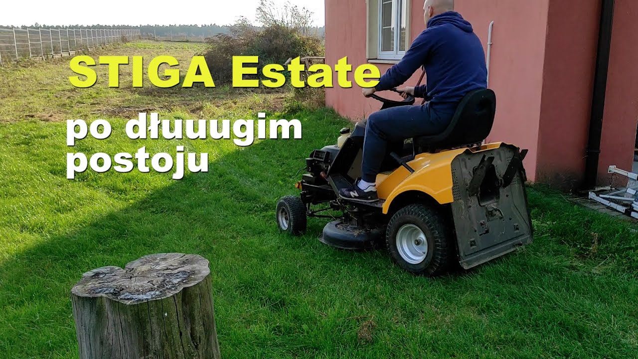 STIGA Estate po dłuuugim postoju