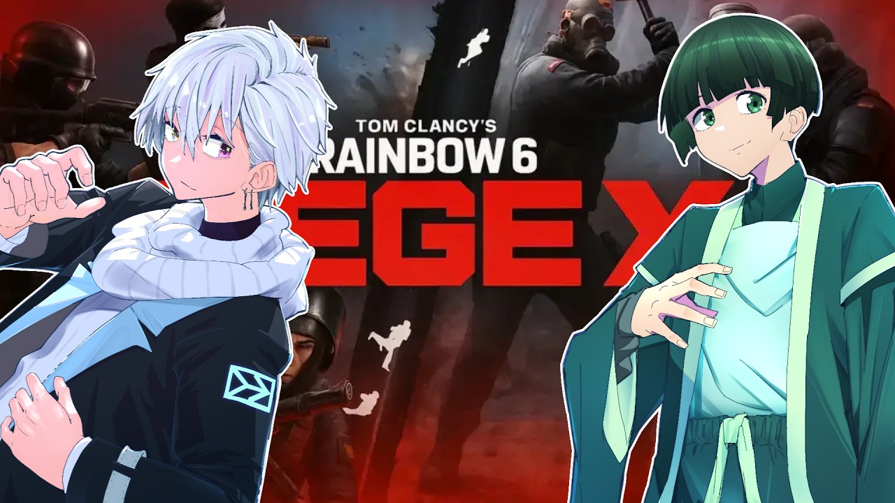 【R6X】覚えることたくさんあるけど楽しくランクやっていこー