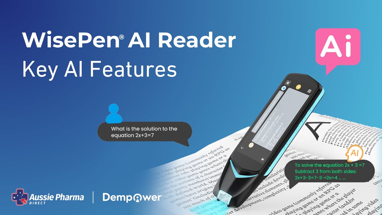 Key AI Features of the WisePen AI Reader — Scanning Pen