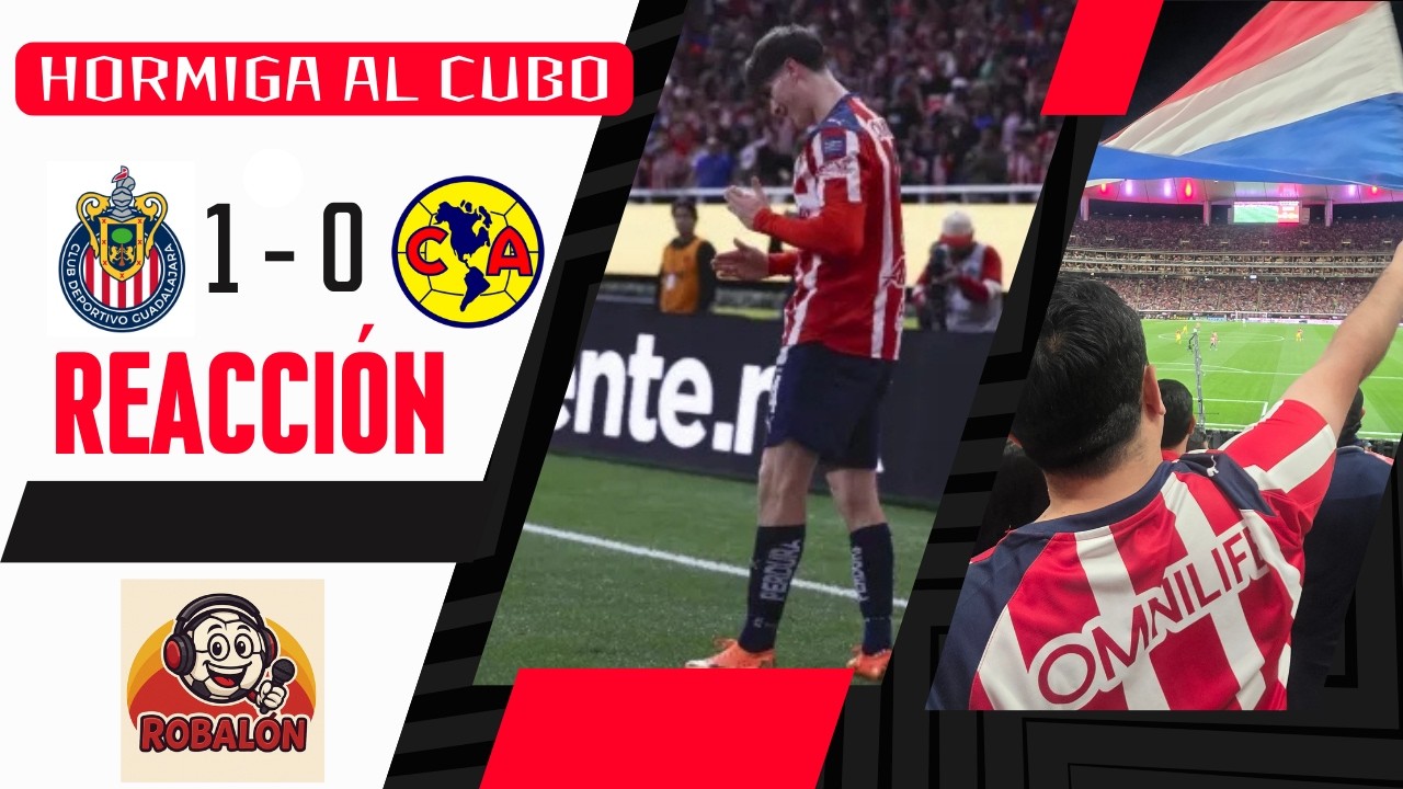 Mi reacción al Chivas vs América 🔥 Así se vivió el Clásico Nacional