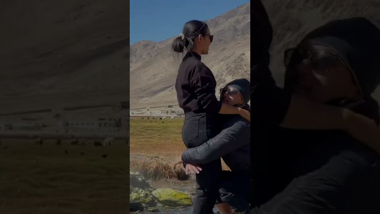 Hot spring at Puga valley. #hotspring #laddakh