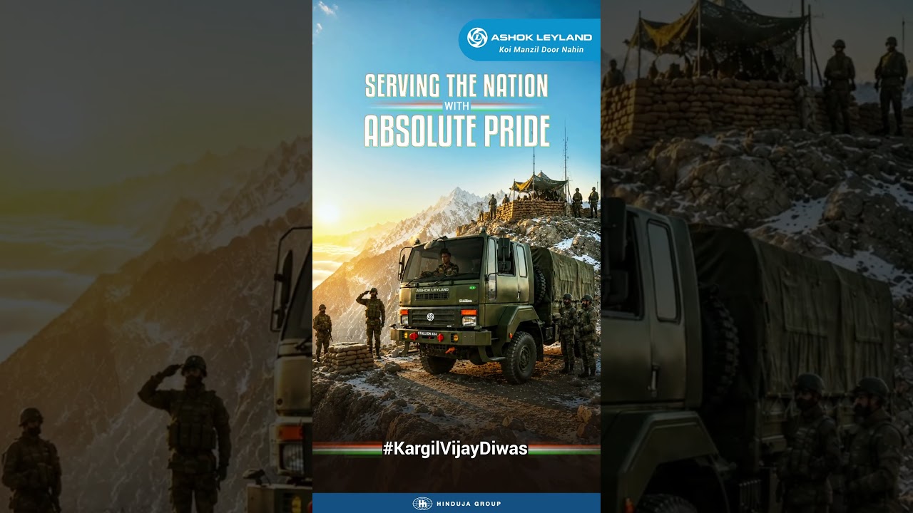 A Tribute to the Heroes of Kargil | Ashok Leyland | Kargil Vijay Diwas