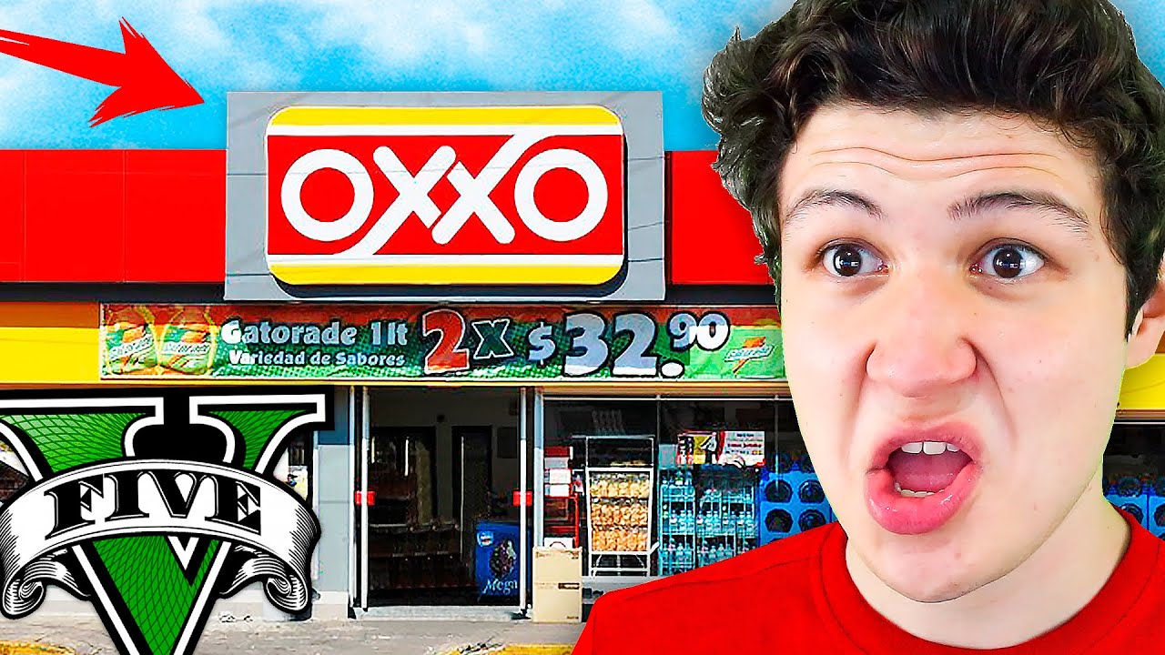 ROBO al OXXO en GTA 5! Grand Theft Auto V - GTA V Mods