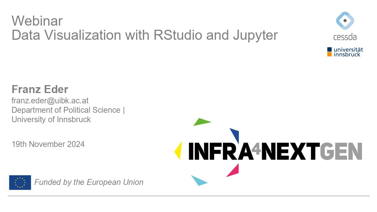 Webinar: Data Visualization with R Studio