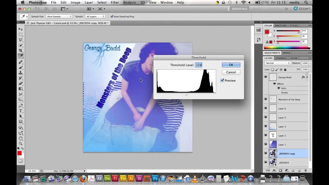 How to achieve the Banksy effect on Photoshop