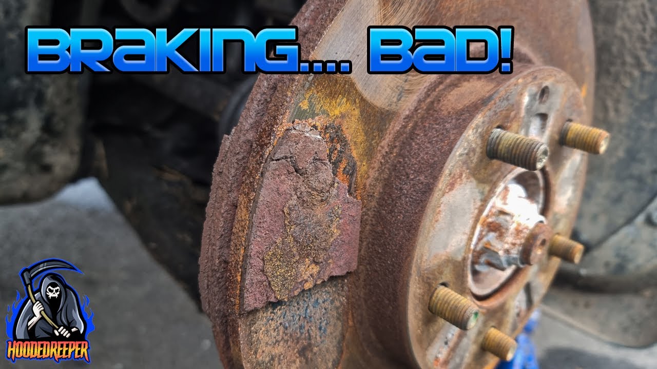 Mazda 323F V6 - Brakes, Tyres & Bumper Removal