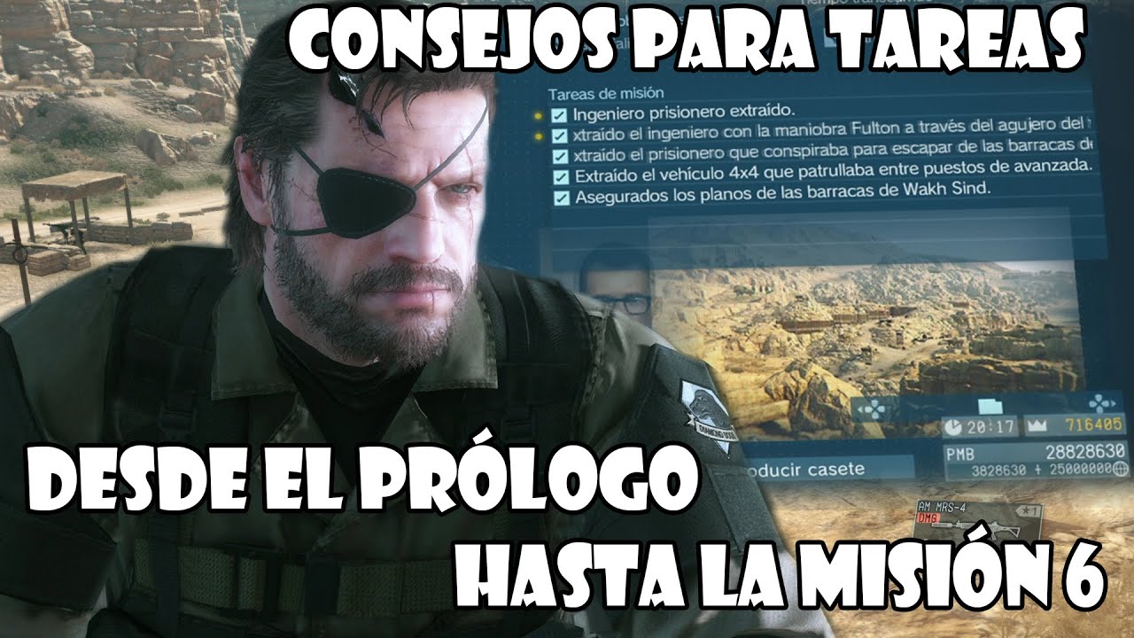 (MGSV: TPP) Consejos para tareas (tasks) super fácil pal pueblo parte 1