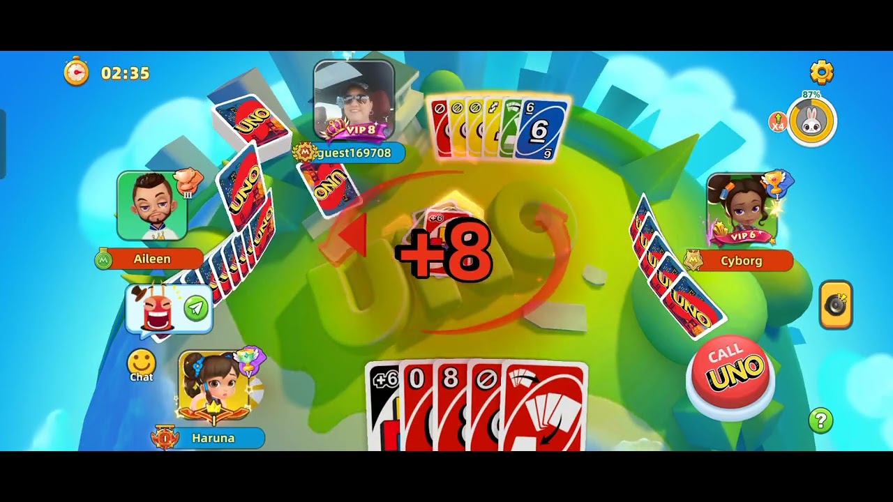 UNO Go Wild x80(Wild Weekend Plus) win 28,704 coins