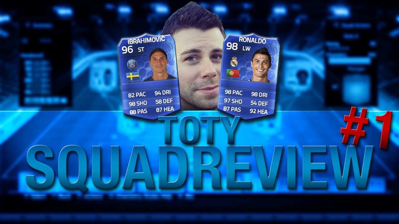 FIFA 14 - 15 Mill coin TOTY Squad Review Pt2 - TOTY CR7, TOTY Ibrah, TOTY Ramos, TOTY Silva etc