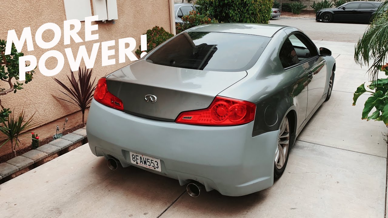 Tuning Martin's G35! | Launch Control, 2-Step, and MORE!
