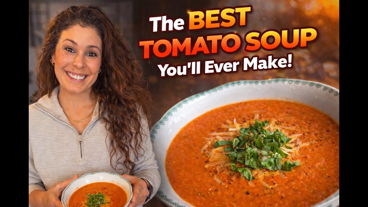 Simple ingredients. Unreal tomato soup.