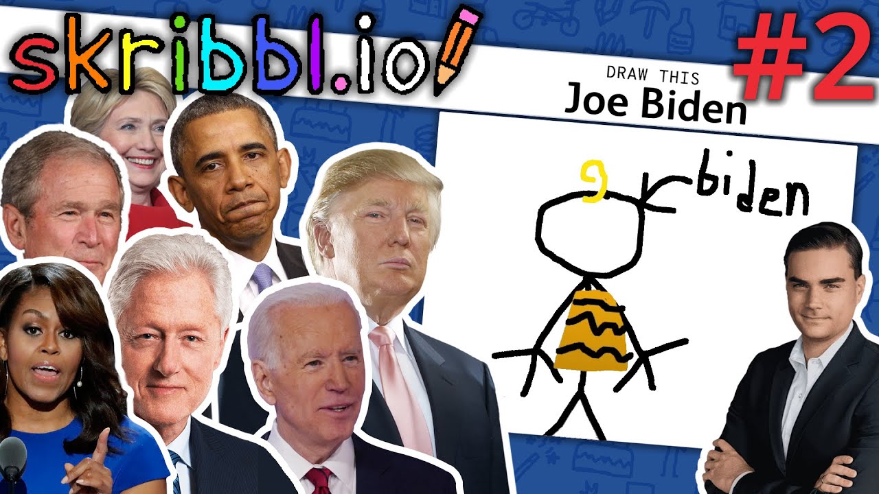 US Presidents Play SKRIBBL.IO 2