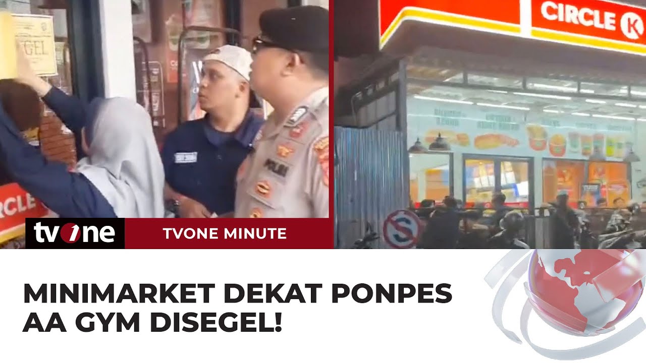 Minimarket di Dekat Ponpes Daarut Tauhiid Disegel Buntut Postingan Aa Gym | tvOne Minute
