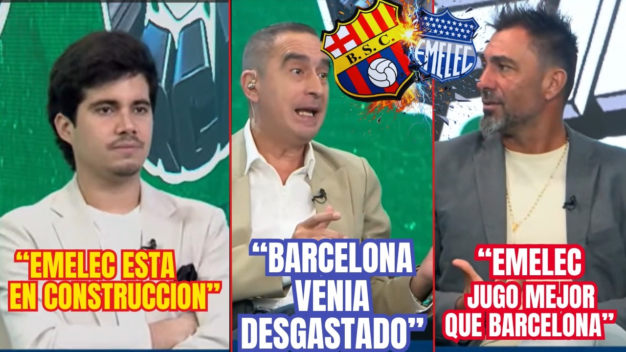🚨 FUERTE Y CLARO EXPLOTAN PORQUE NO DAN MÉRITO A BARCELONA SC TRAS VENCER A EMELEC