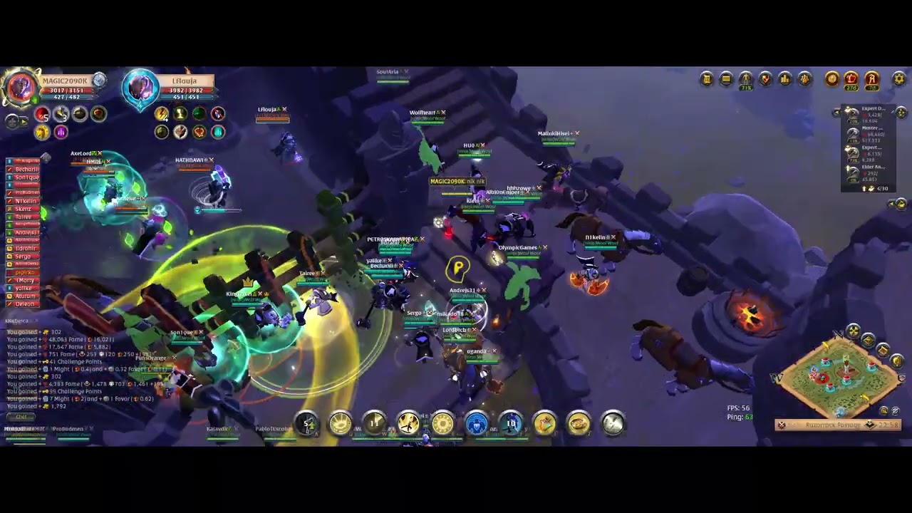 Albion Online  XD We kill our friends in the game Hahahaha