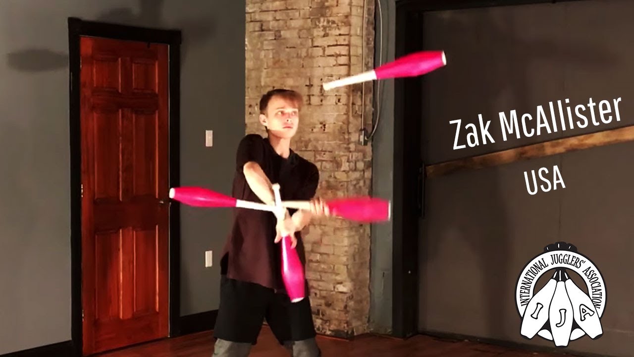 IJA Tricks of the Month by Zak McAllister from USA /Juggling