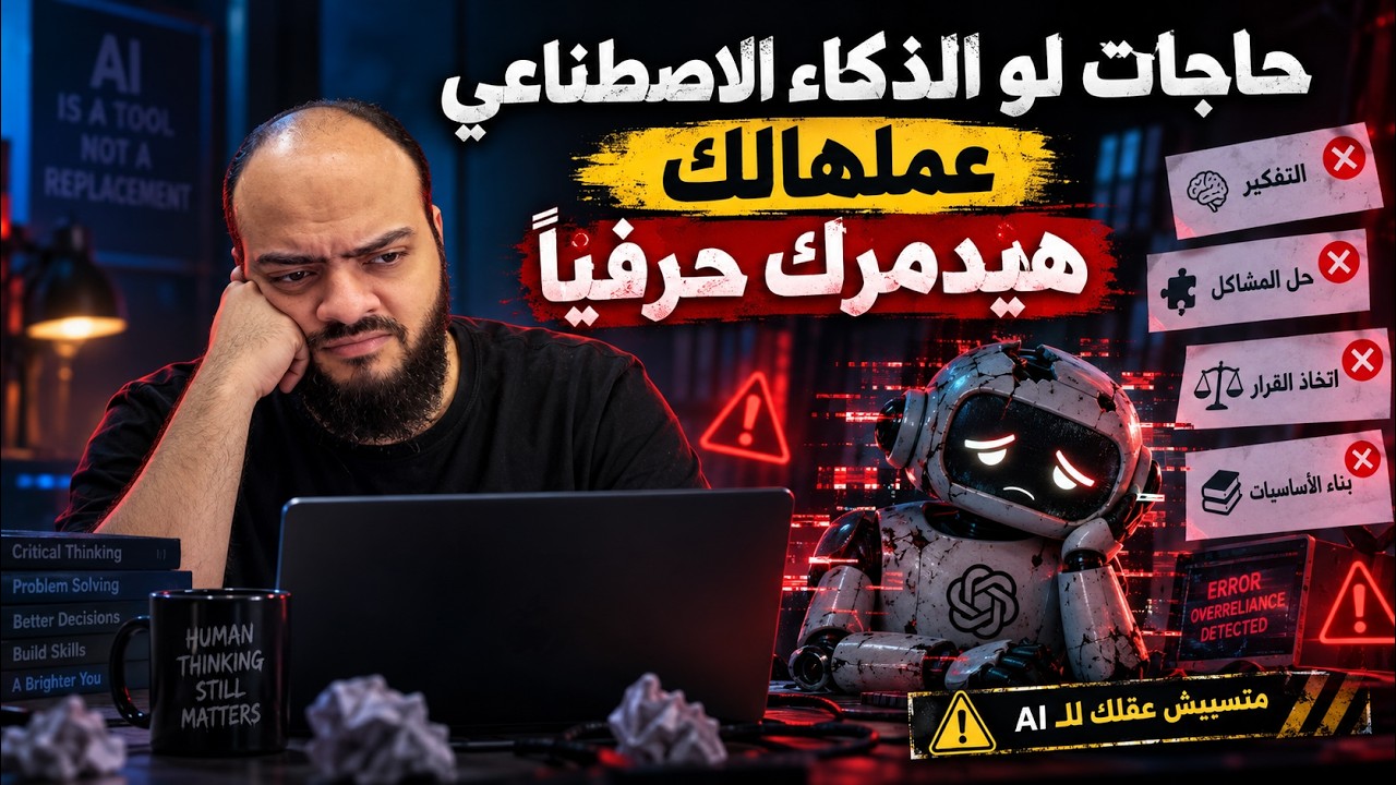 حاجات لو الذكاء الاصطناعي عملهالك هيدمرك حرفيًا