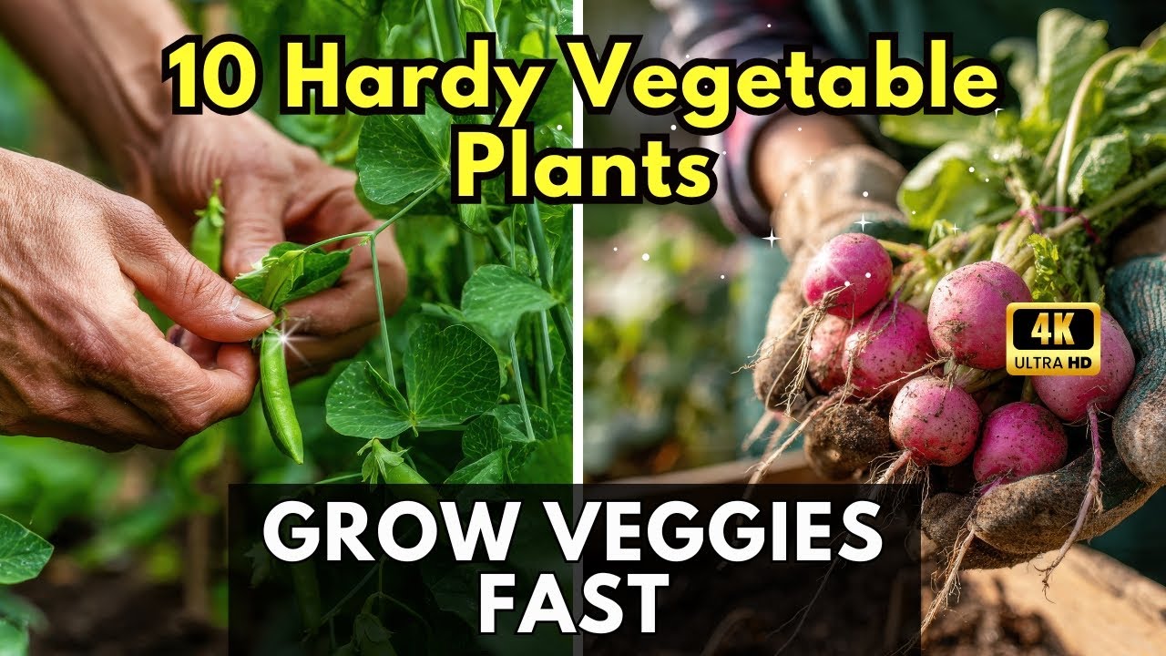 Plant In February!: 10 Hardy Vegetable Plants That Grow Fast & Feed Your Family Naturally