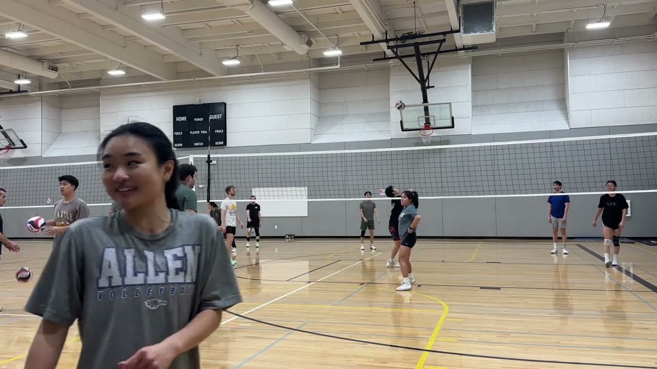 Week 4 Game 1 | Demure Degens | IVL Coed B Volleyball | 01-28-26