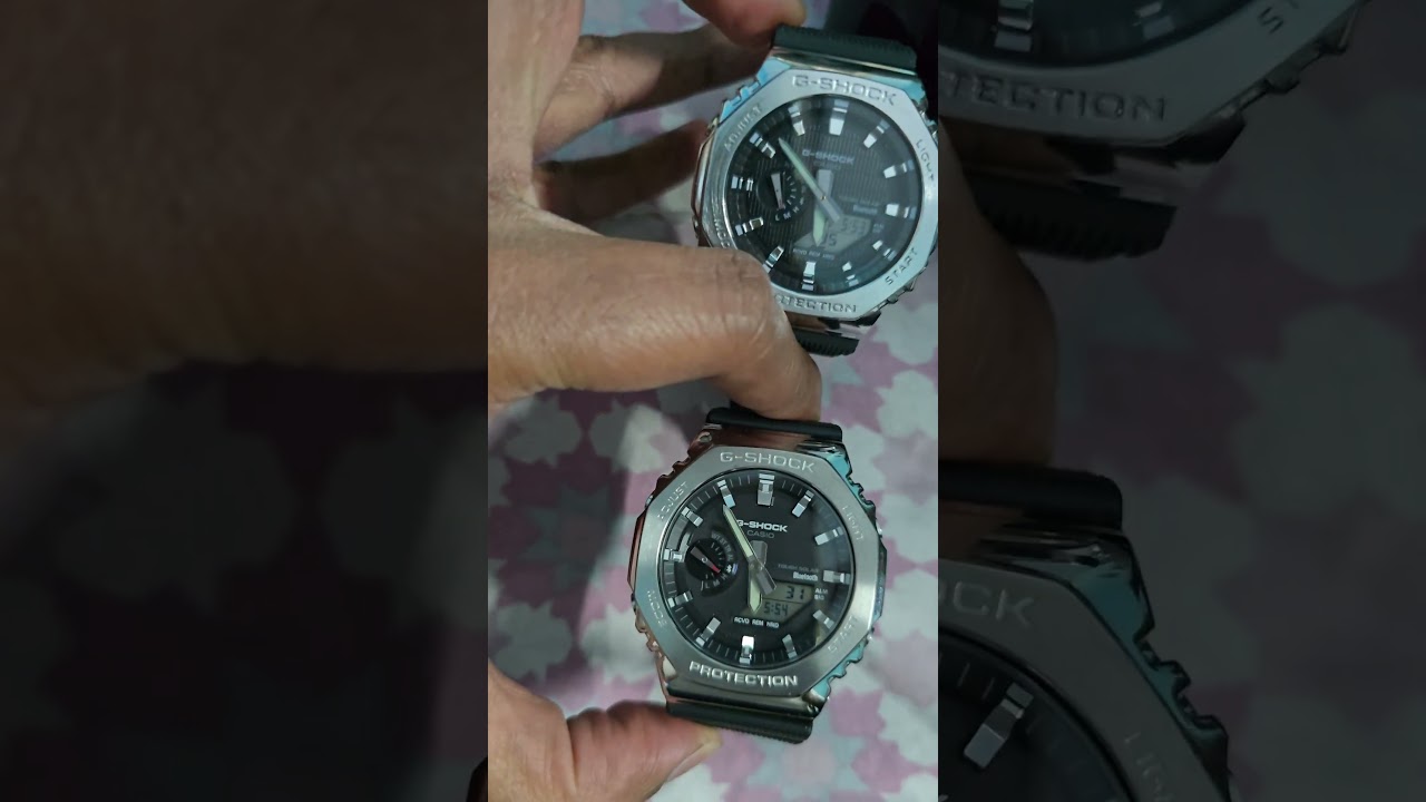 Fake Vs Original G shock GBM-2100 Tough Solar