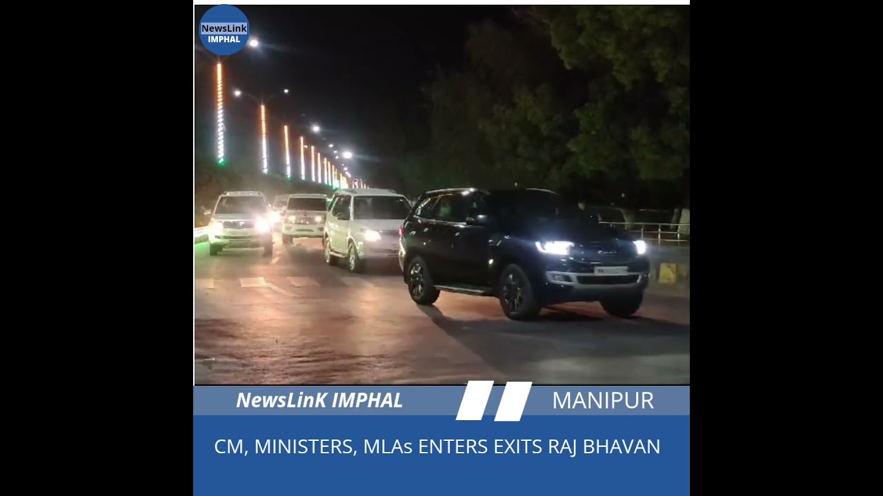 CM Biren Singh comes to submit resignation letter to Manipur Governor