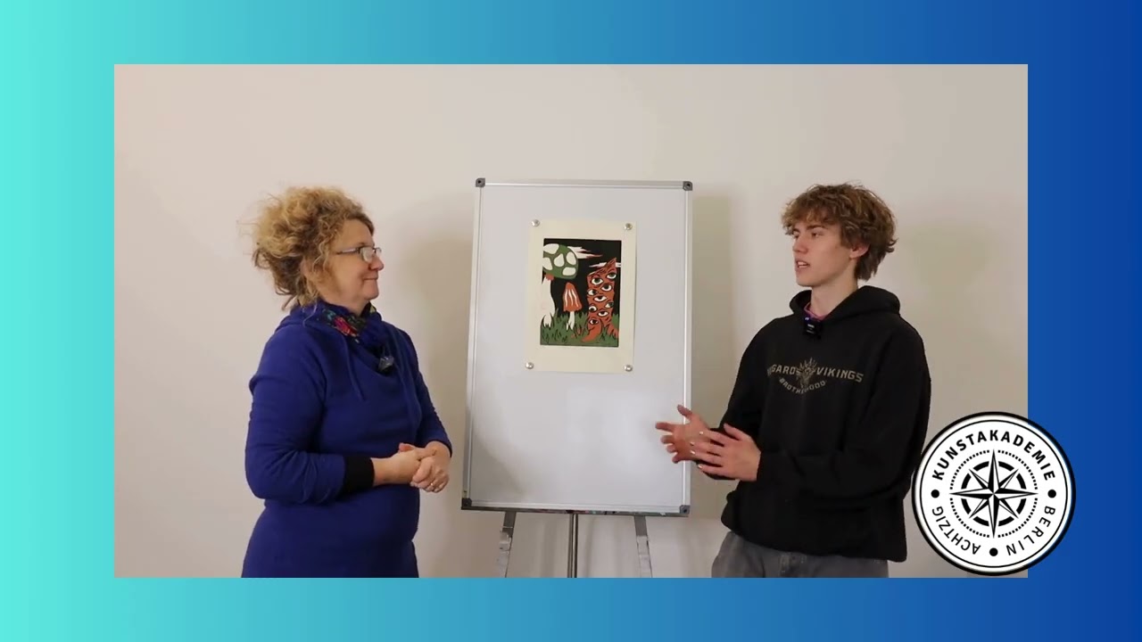 #249 - Wurde diese Kunstmappe angenommen? LIVE Beratung zum Kunststudium