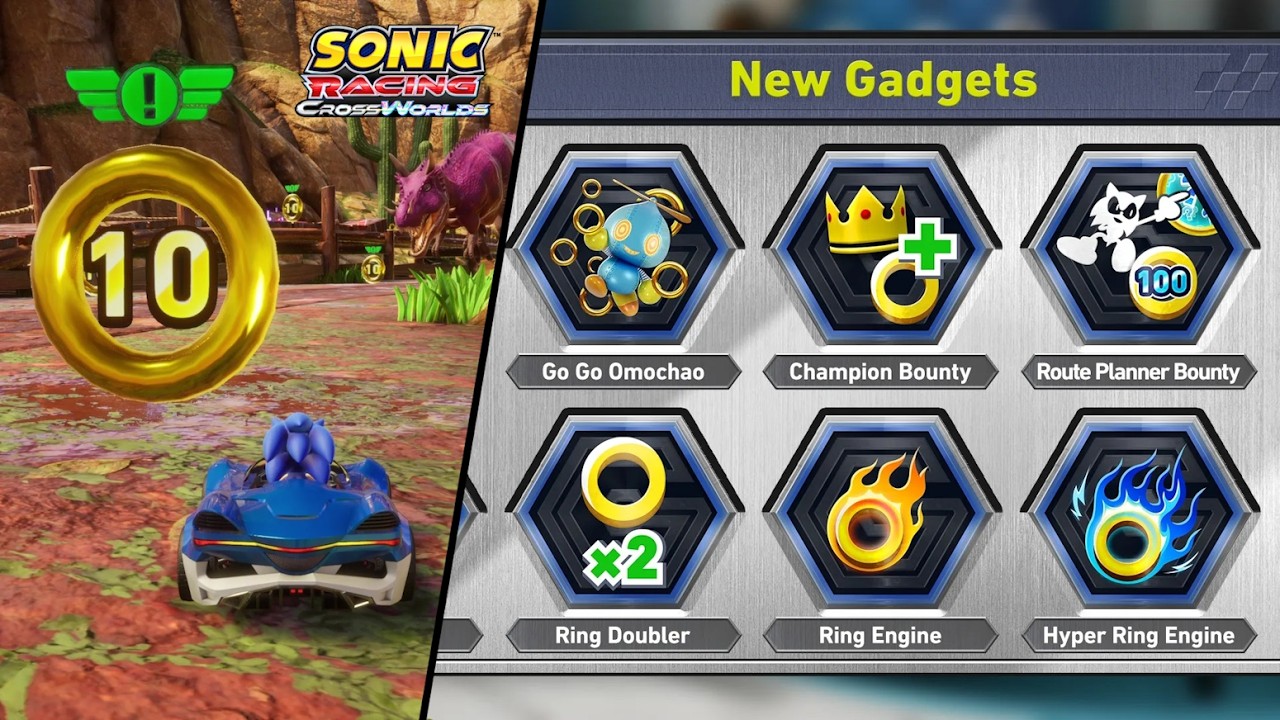 1.3.1 Update Content in Sonic Racing: CrossWorlds