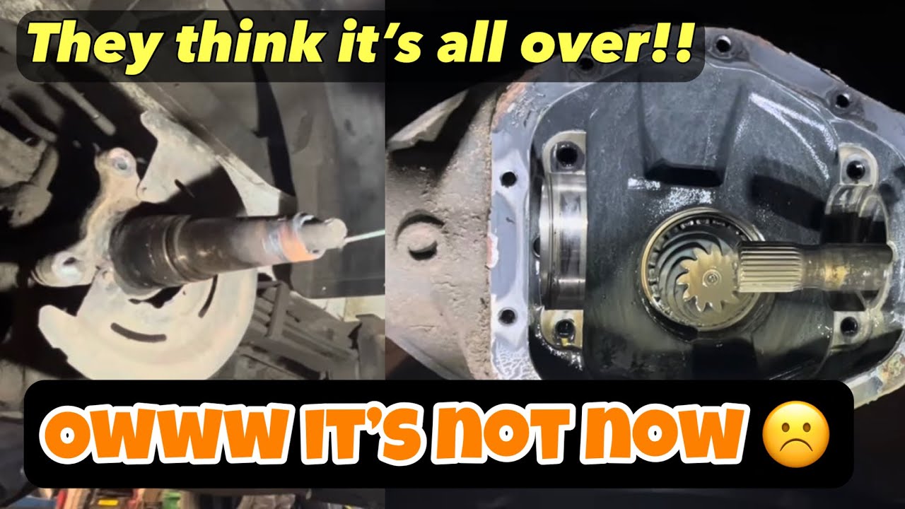 Going down Memory lane! The struck half shaft continues to be a nightmare