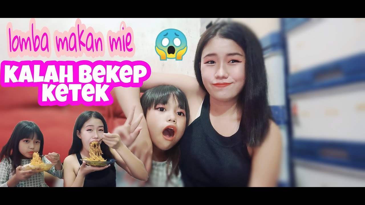 Lomba Makan Mie Kalah Bekep Ketek | Sekepin Adik Di Ketiak