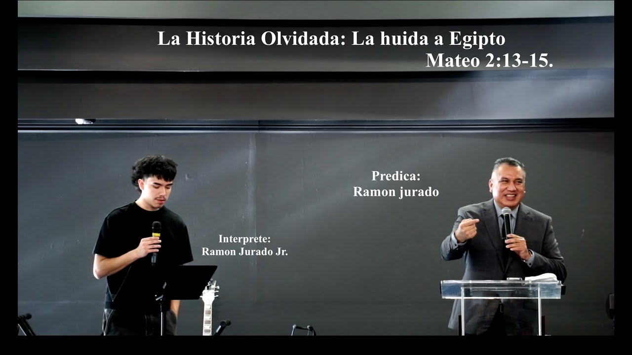 Predica: Pastor Ramón Jurado. 