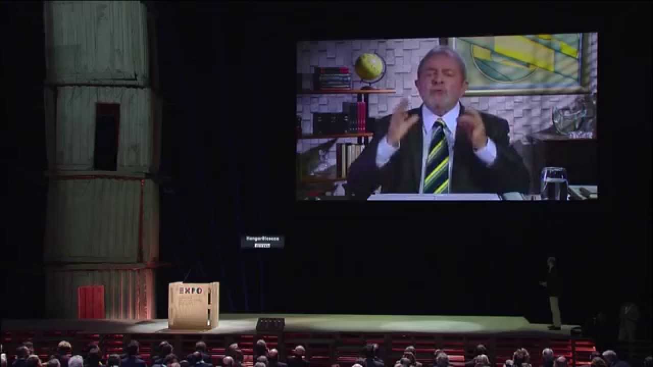 Expo2015: Lula fala à Itália sobre o combate à fome no mundo