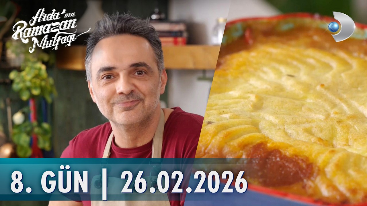 Arda'nın Ramazan Mutfağı 8. Gün | Cevizli Tavuk Güveç, Limonlu Yasemin Pilavı ve Sütlü İrmik Tatlısı