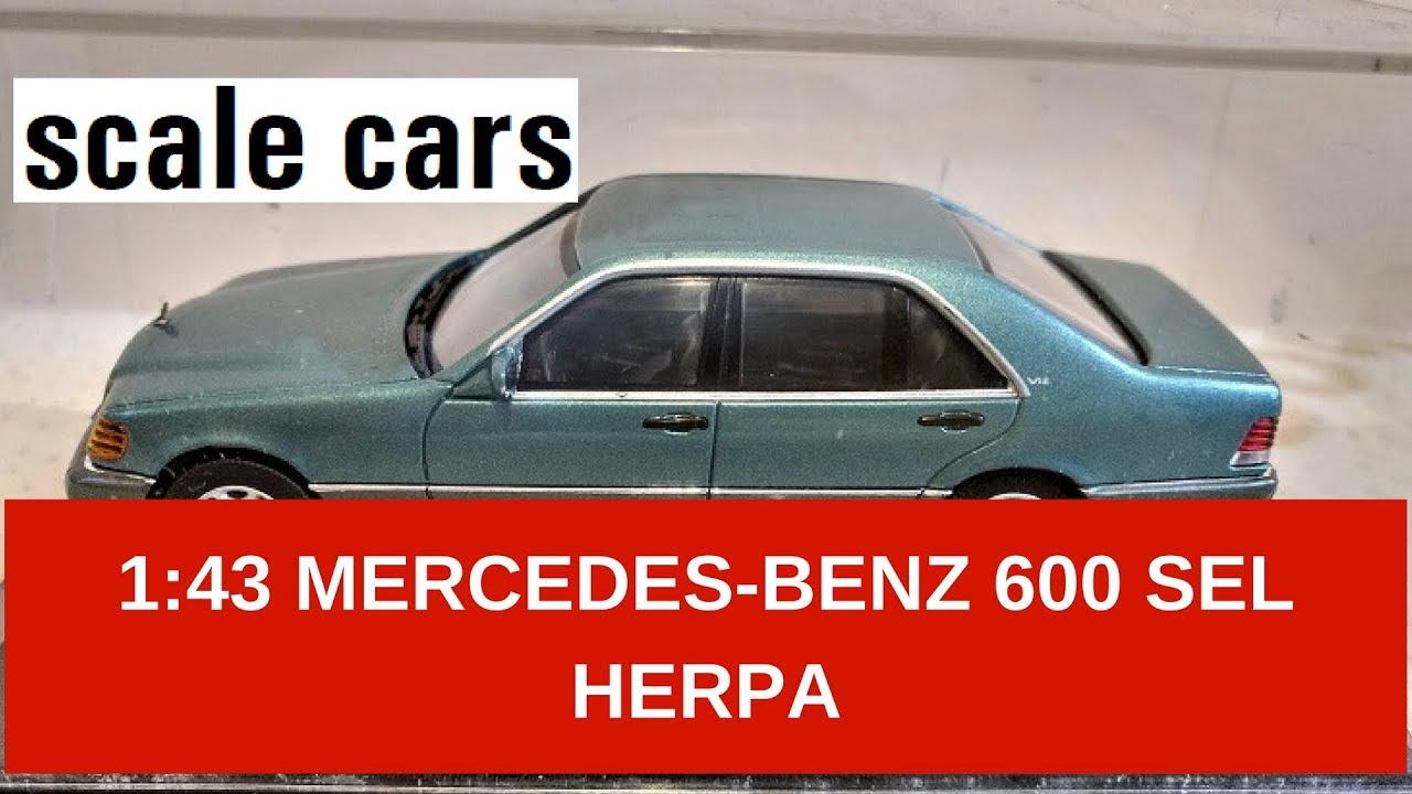 1:43 Mercedes-Benz 600 SEL Herpa