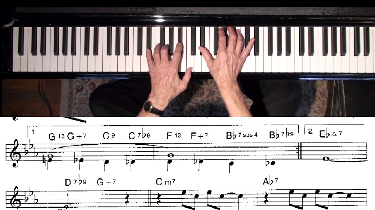 Ain't Misbehavin' tutorial | Jazz Piano College E flat